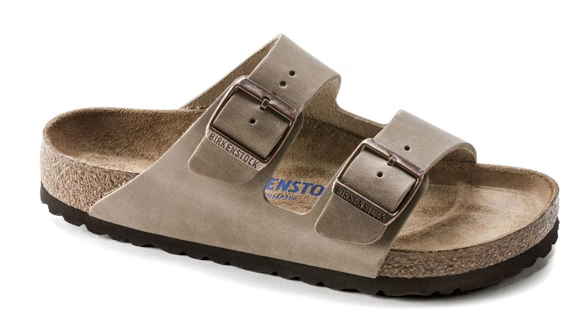 BIRKENSTOCK ARIZONA TABACCO BROWN OILED LEATHER 37